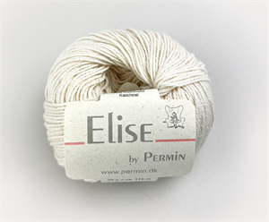 Elise by permin bomuld / cashmere - blødt og lækkert i offwhite